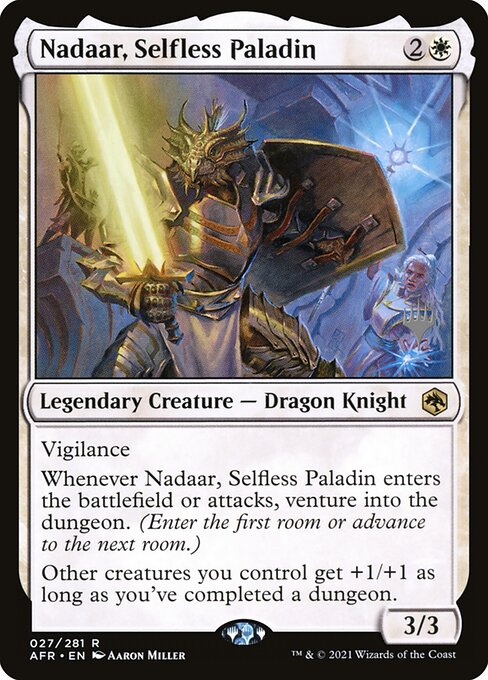 Nadaar, Selfless Paladin 27p