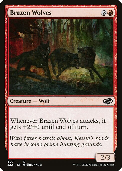 Brazen Wolves 507