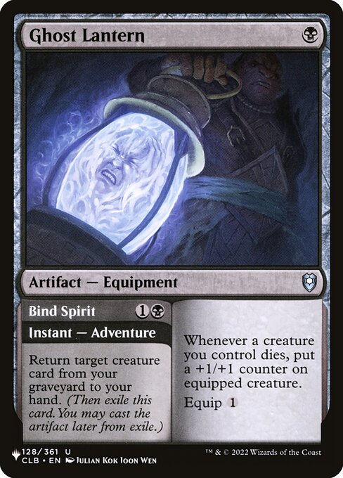 Ghost Lantern // Bind Spirit CLB-128