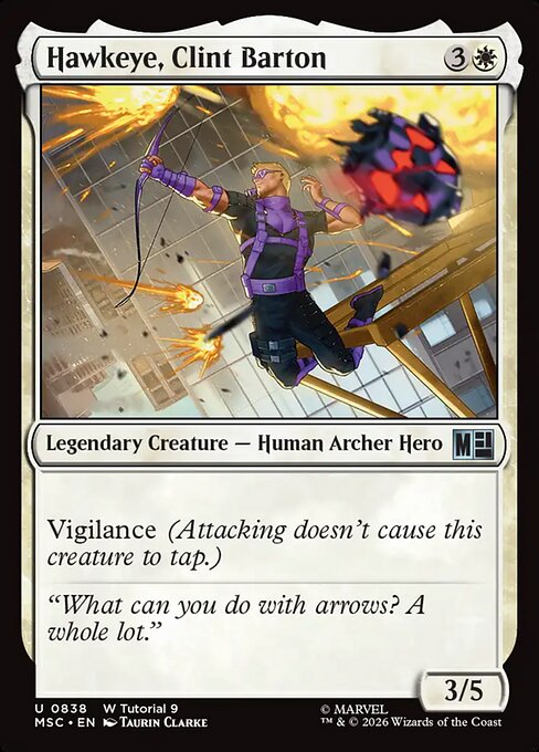 Hawkeye, Clint Barton 838