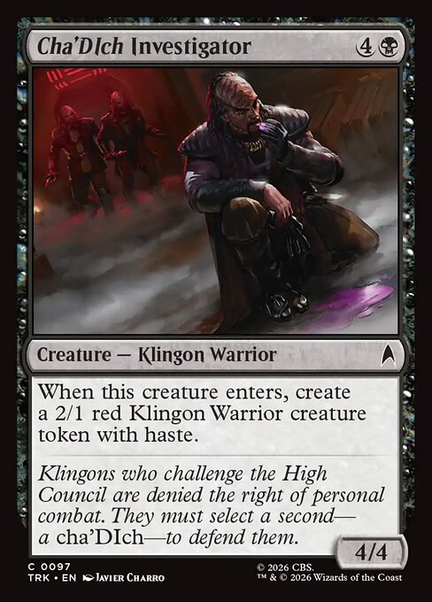 Cha'DIch Investigator 97