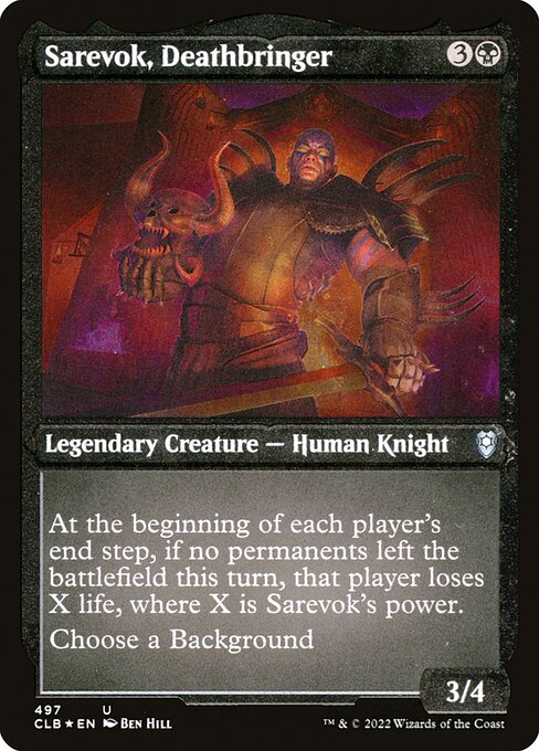 Sarevok, Deathbringer 497