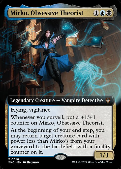 Mirko, Obsessive Theorist 316