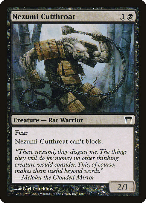 Nezumi Cutthroat 128