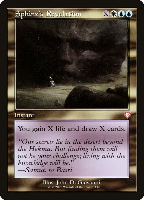 Sphinx's Revelation 130