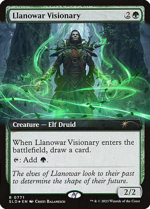 Llanowar Visionary 771