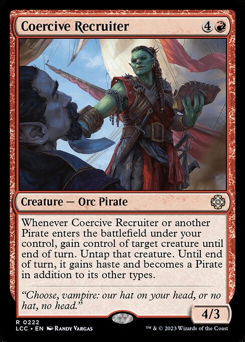 Coercive Recruiter 222