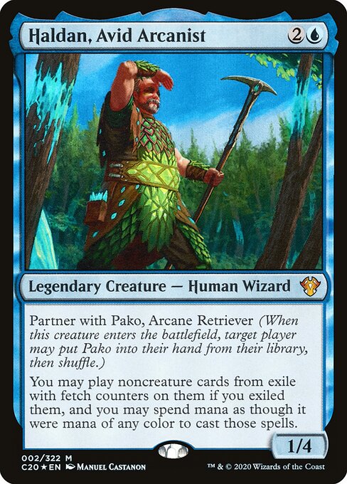 Haldan, Avid Arcanist 2