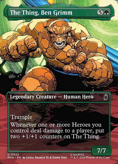 The Thing, Ben Grimm 322