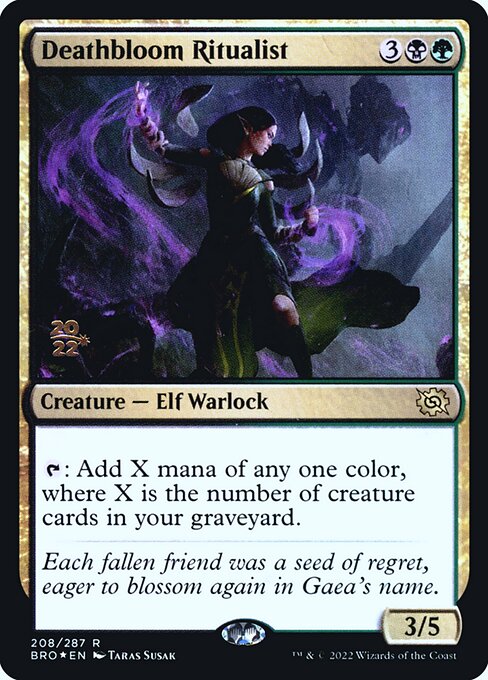 Deathbloom Ritualist 208s