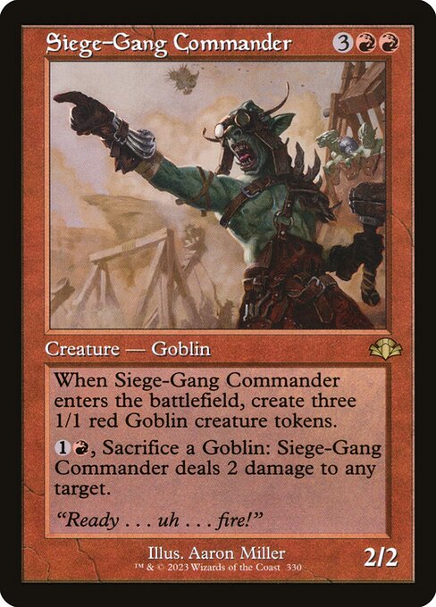 Siege-Gang Commander 330