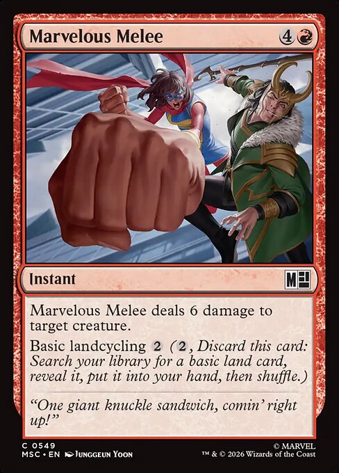 Marvelous Melee 549
