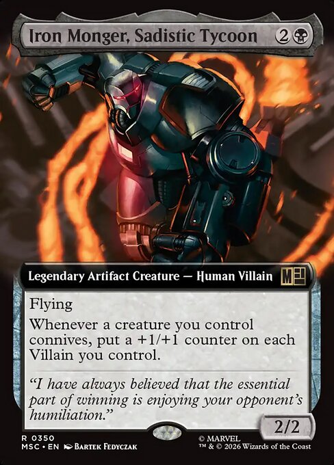 Iron Monger, Sadistic Tycoon 350