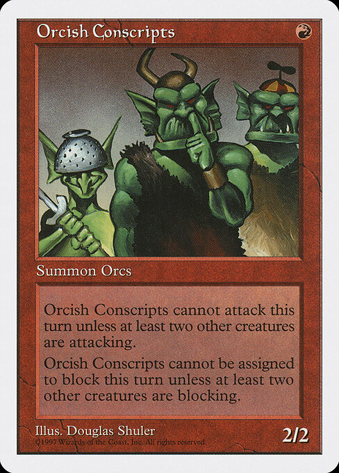 Orcish Conscripts 255