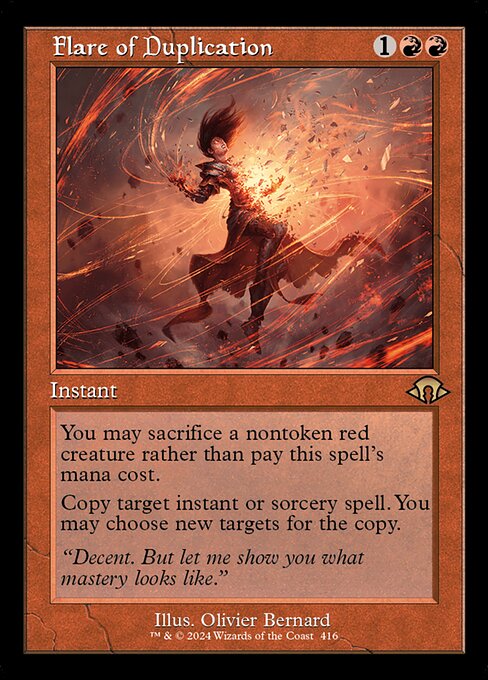 Flare of Duplication 416