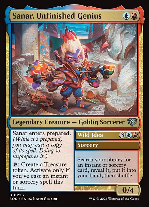 Sanar, Unfinished Genius // Wild Idea 223