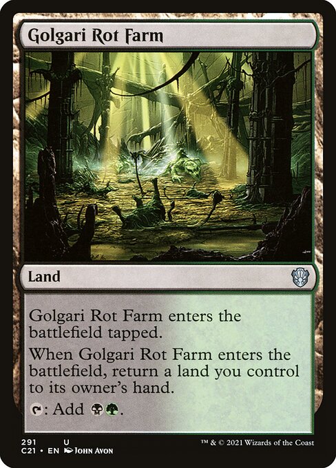 Golgari Rot Farm 291