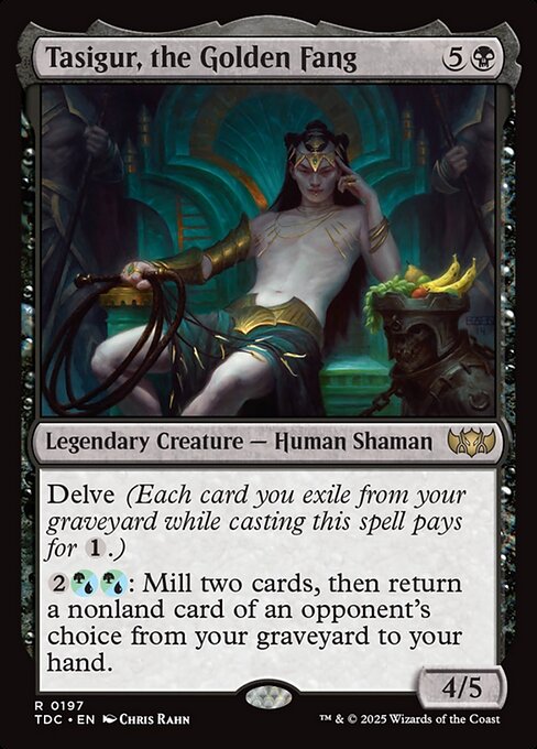 Tasigur, the Golden Fang 197