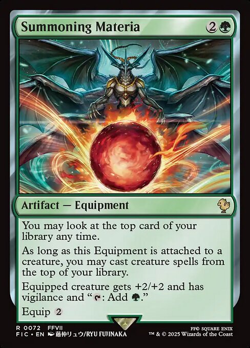Summoning Materia 72