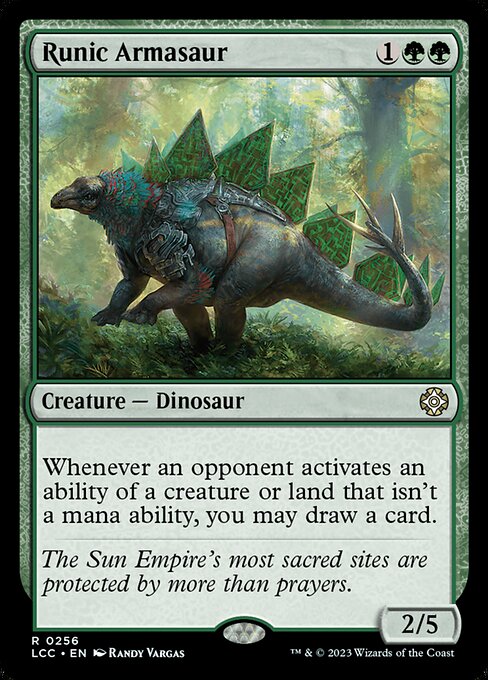 Runic Armasaur 256