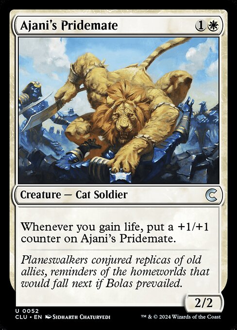 Ajani's Pridemate 52