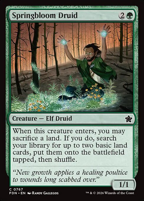 Springbloom Druid 767