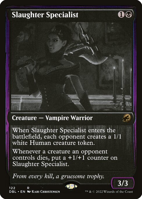 Slaughter Specialist 122