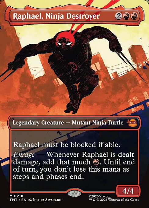 Raphael, Ninja Destroyer 218