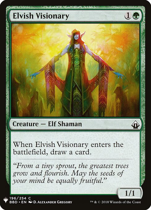 Elvish Visionary BBD-196