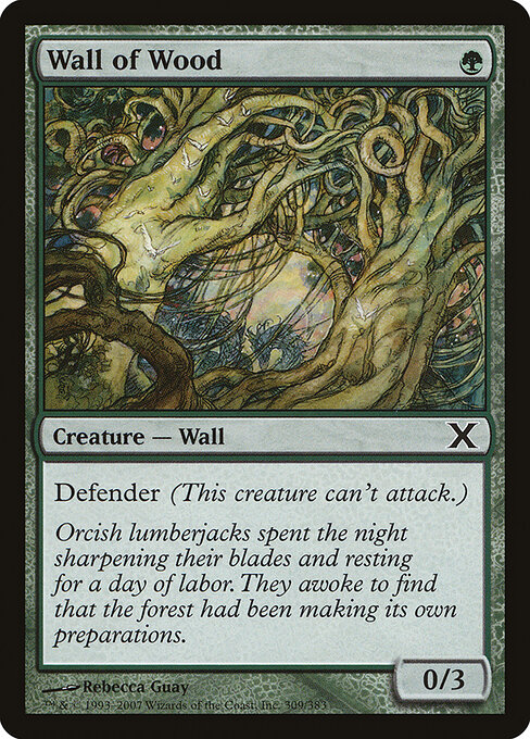 Wall of Wood 309