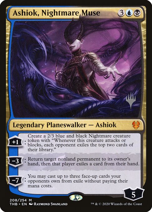 Ashiok, Nightmare Muse 208p
