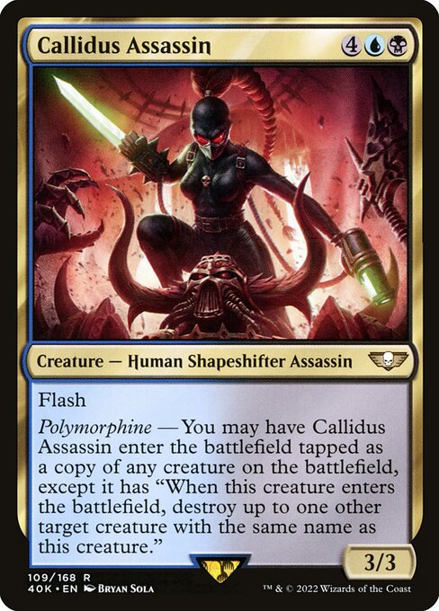 Callidus Assassin 109