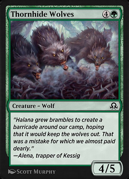 Thornhide Wolves 218