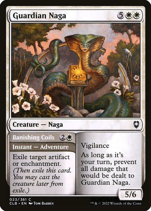 Guardian Naga // Banishing Coils 23
