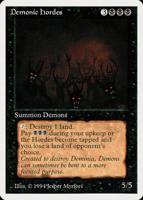 Demonic Hordes 104