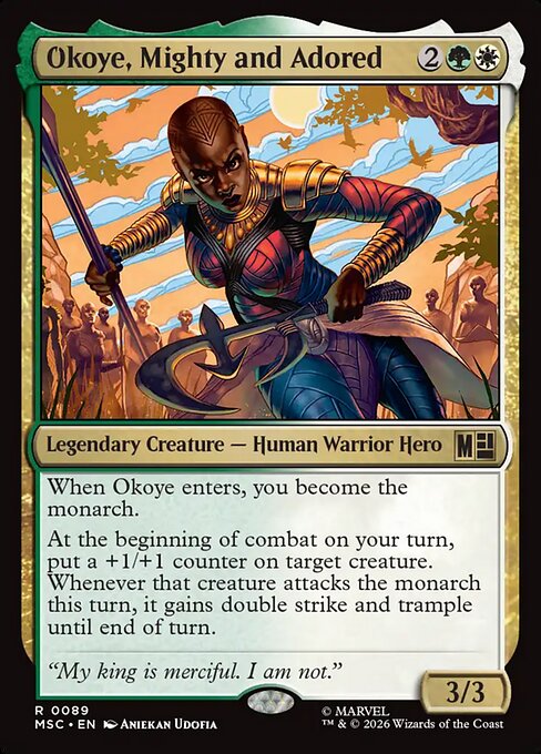 Okoye, Mighty and Adored 89