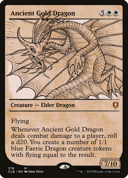 Ancient Gold Dragon 376