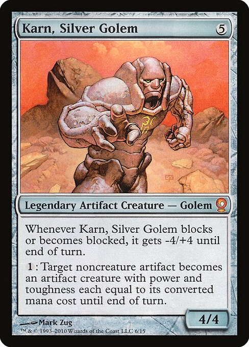 Karn, Silver Golem 6