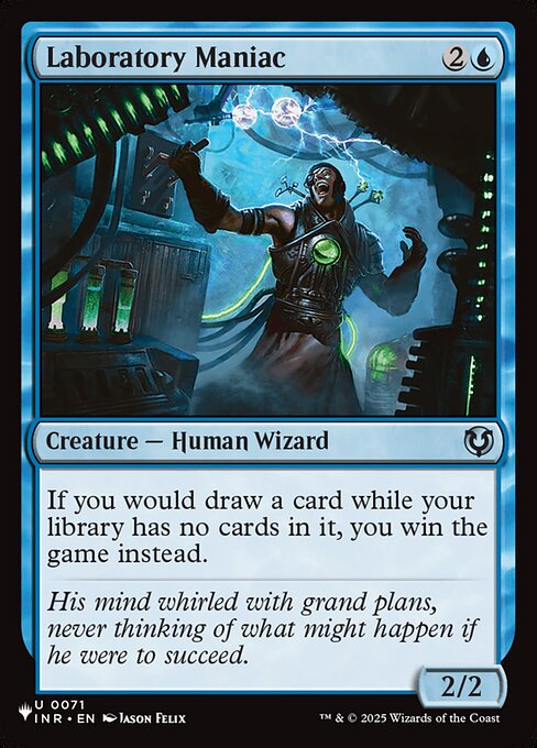 Laboratory Maniac INR-71