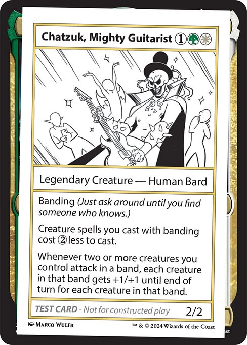 Chatzuk, Mighty Guitarist 590