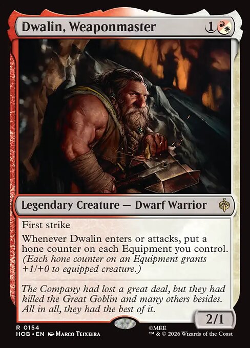 Dwalin, Weaponmaster 154