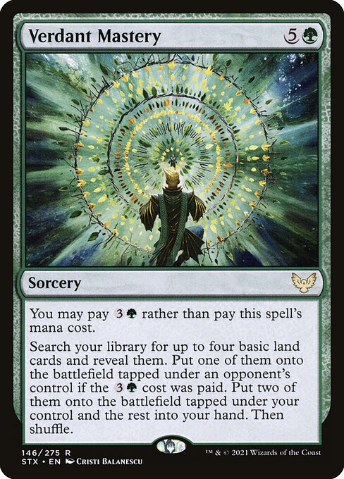 Verdant Mastery 146