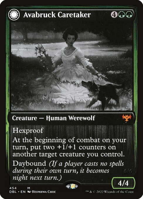 Avabruck Caretaker // Hollowhenge Huntmaster 454