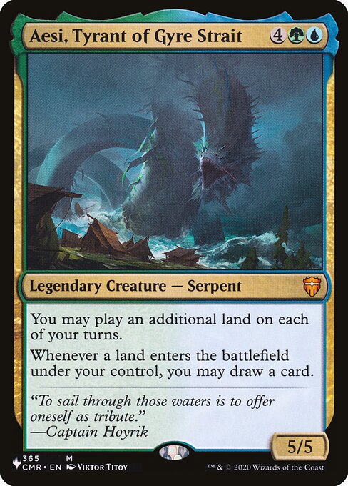 Aesi, Tyrant of Gyre Strait CMR-365