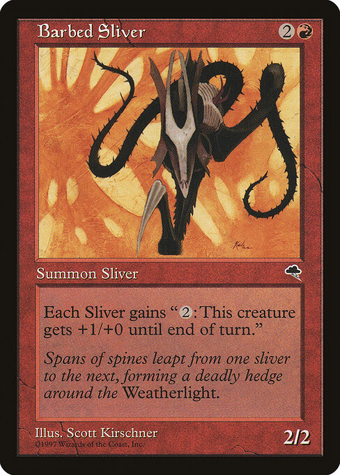 Barbed Sliver 163