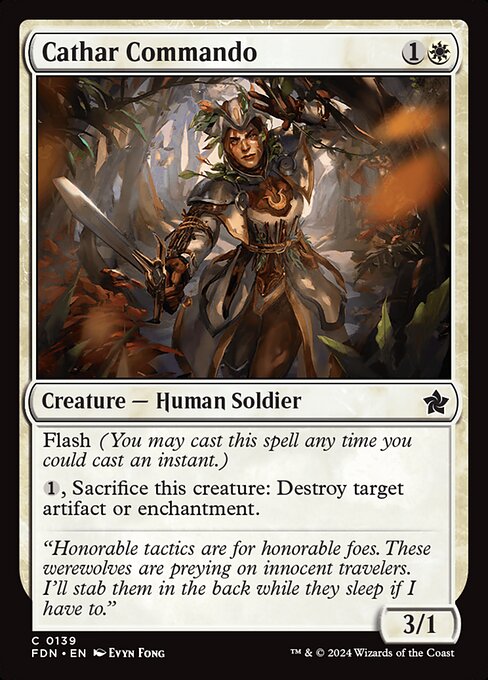 Cathar Commando 139