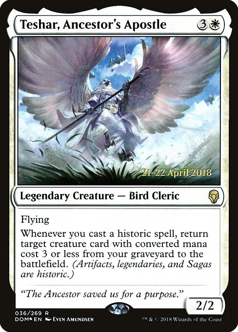 Teshar, Ancestor's Apostle 36s