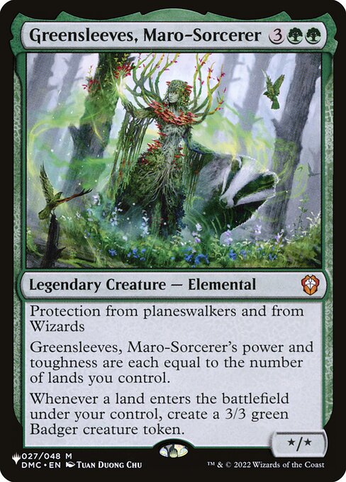 Greensleeves, Maro-Sorcerer DMC-27