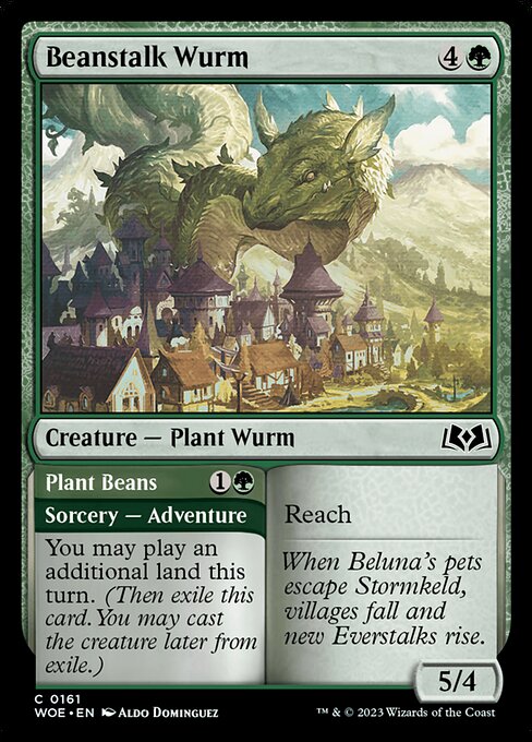 Beanstalk Wurm // Plant Beans 161