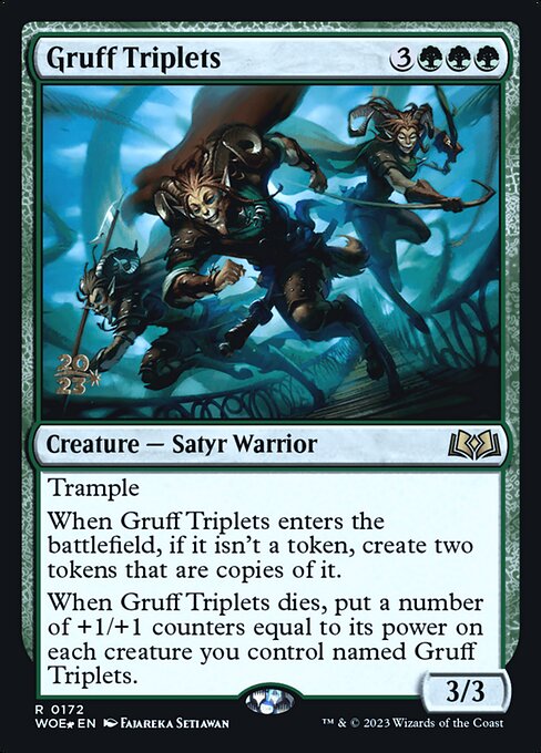 Gruff Triplets 172s
